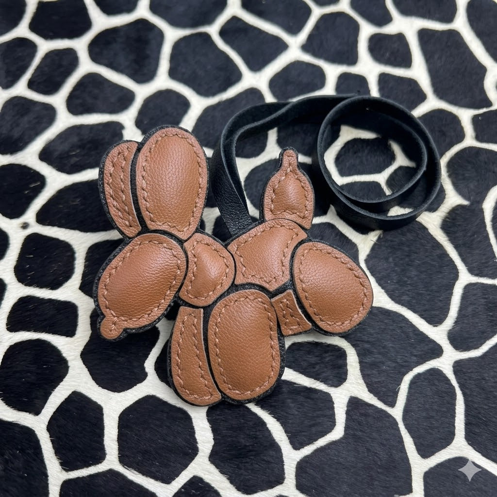 Acryl-Schablone Anhänger Ballonhund