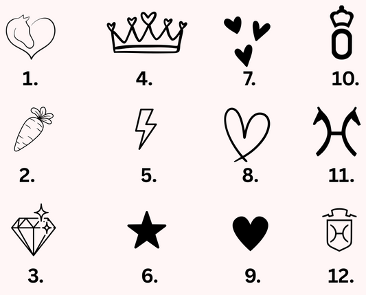 Herzmarke fürs Pferd