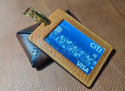 Acryl-Schablone für ID-Kartenhalter