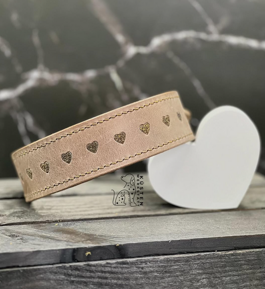 Mien Leevste - Halsband mit Herzchen